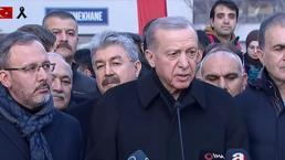 Cumhurbaşkanı Erdoğan deprem bölgesinde son durumu açıkladı
