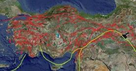 Fay hattı haritası! Deprem risk haritası ile Türkiye'de fay hattı nelerden geçiyor, hangi iller riskli, evimin altından fay hattı geçiyor mu? MTA diri fay hattı sorgulama ile AFAD deprem risk haritası!