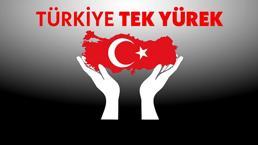 Türkiye Tek Yürek… Ortak yayında yardım kampanyası