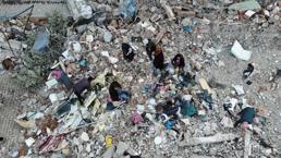 İç savaştan kaçtılar depreme yakalandılar