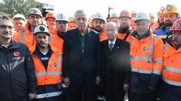 Cumhurbaşkanı Erdoğan ve Bahçeli Hatay'da