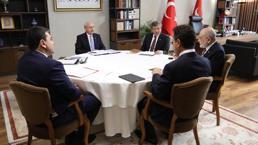 Millet İttifakının 5 lideri olağanüstü toplandı