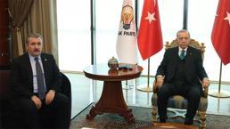 Cumhurbaşkanı Erdoğan, BBP Genel Başkanı Destici ile görüştü