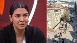 Fulya Öztürk, deprem bölgesinde yaşadıklarını CNN TÜRK canlı yayınında anlattı