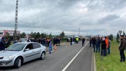 Feci kaza! Ticari araç çarptı, 3 karayolu personeli hayatını kaybetti