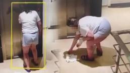 Asansör kapısına dışkı sürdü, idrarını komşularının kapılarına döktü! 'Çok tehlikeli'