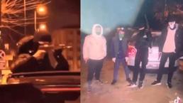 İstanbul'da skandal! Üstü açık araç, uzun namlulu silah...
