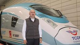 Ankara-Sivas Hızlı Tren hattında ilk sefer! Bakan Karaismailoğlu: Bakü'ye kadar hattı planladık