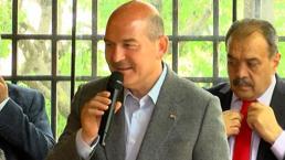 Süleyman Soylu: PKK'nın yaptığı zafer işaretini yaptılar