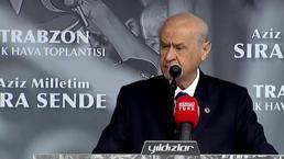 MHP lideri Bahçeli: Kimse millet iradesine zincir vuramaz