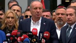 Muharrem İnce açıkladı: Adaylıktan çekiliyorum
