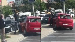 Dini nikahla yaşadığı kadını takip etti, başka arabaya binince dehşeti yaşattı!