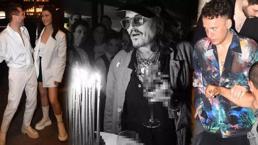 Johnny Depp'in doğum gününe ünlü akını!