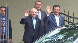 Kılıçdaroğlu ve İmamoğlu Ahlatlıbel'de görüştü