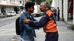 Enkazdan 53 saat sonra kurtuldu; kendini kurtaran kahramanlar ile İstanbul'da buluştu