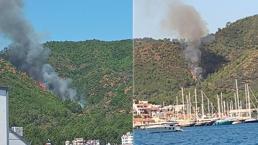 Marmaris'teki orman yangının nedeni belli oldu!