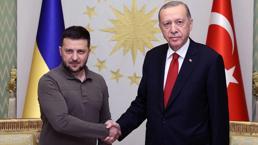Cumhurbaşkanı Erdoğan ile Zelenskiy arasında kritik görüşme
