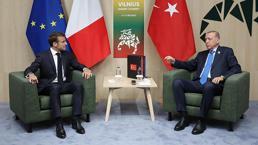 NATO'da kritik zirve! Erdoğan ile Macron bir araya geldi