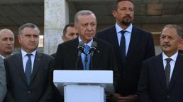 Cumhurbaşkanı Erdoğan: Türkiye'ye yakışır muhteşem tesisi İstanbul'a kazandırmanın heyecanını yaşıyoruz.
