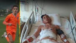 Genç futbolcuya bıçaklı saldırı! Yaşam savaşı veriyor: Kız meselesine çevirdiler