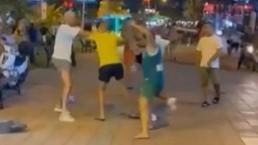 Ortalık bir anda karıştı! Dehşet anları anbean görüntülendi