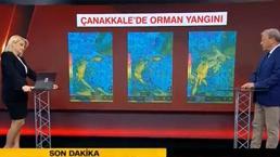 Çanakkale'deki orman yangınında dikkat çeken detay! Prof. Dr. Orhan Şen anlattı: Yangın şehir merkezine ilerleyecek mi?