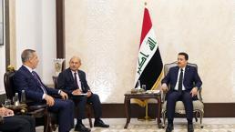 Fidan, Irak Başbakanı Sudani ve Egemenlik İttifakı Lideri Hançer ile görüştü