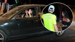 Ehliyetsiz yakalanan kadın polisleri böyle tehdit etti: Mehmet abiyi tanıyor musunuz? 