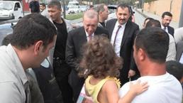 Cumhurbaşkanı Erdoğan vatandaşlarla sohbet etti