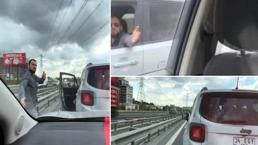 Trafik magandası bu kez psikiyatristin yoluna çıktı! Her şeyi sosyal medyadan paylaştı