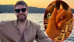 Murat dalkılıç'tan 'gizemli' sevgilisi ile aşk pozu!