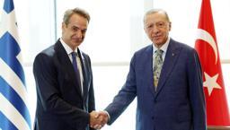 Cumhurbaşkanı Erdoğan, Miçotakis'i kabul etti