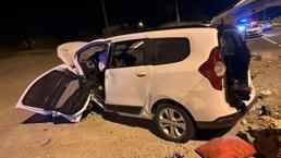 Köy yolunda korkunç kaza: 2 ölü, 2 yaralı