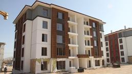 Cumhurbaşkanı Erdoğan temelini atmıştı, örnek daire tamamlandı