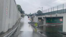 Fatih'te yeni yapılan alt geçidi su bastı! Şok eden görüntü