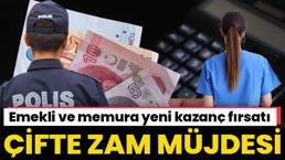 Emekli ve memur yeni kazanç kapısı! Ek gösterge ve çifte zam müjdesi