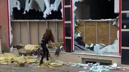 Eski patronuna kızdı, dükkanı perişan etti