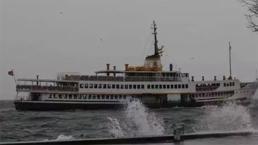 Fırtına deniz ulaşımını vurdu! Seferler iptal edildi 