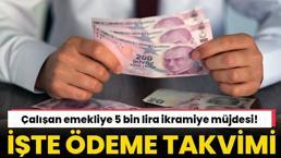 Çalışan emekliye ikramiye için kritik hafta! 5 bin TL ne zaman hesaba yatacak? İşte tahsis numarasına göre gün gün ödeme takvimi...