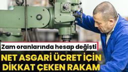 Asgari ücret zammında yeni gelişme! Oran verildi, net asgari ücret için dikkat çeken rakam açıklandı