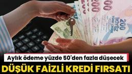 Ev alacaklara düşük faizli kredi imkanı! Aylık ödeme yüzde 50'den fazla düşecek