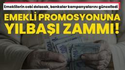 Emekli promosyonuna yılbaşı zammı! Emeklilerin cüzdanı dolacak, bankalar kampanyalarını güncelledi, işte yeni ödemeler