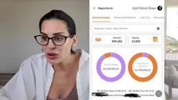Eylül Öztürk aylık gelirini paylaştı! Tabloda dikkat çeken 'ş' detayı