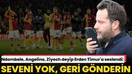 Ndombele, Angelino, Ziyech deyip Erden Timur'a seslendi: Florya'da seveni yok, geri gönderin