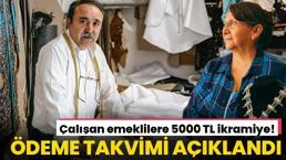 Çalışan emeklilere 5000 TL ikramiye! SSK, Bağ-Kur, Emekli Sandığı mensubu tüm emekliler alacak, tarih açıklandı