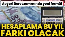 Asgari ücret için yeni formül! Hesaplama farklı olacak