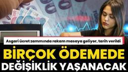  Asgari ücret zammında rakam masaya geliyor, tarih verildi! İşsizlik ödeneği, GSS primi, kıdem tazminatı artıyor