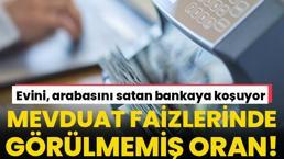 Mevduat faizlerinde görülmemiş artış! Faiz oranları yüzde 52'yi de aştı! 1 milyon TL'ye 123 bin lira faiz getirisi