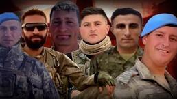 Irak'ın kuzeyinde 6 asker şehit oldu