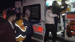 Avcılar D-100'deki feci kaza kamerada: 4 yaralı